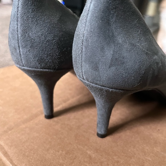 Nine West high heels grey suede size 8 - Picture 5 of 6